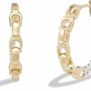 Amazon Coach Women'S Signature Mixed Hoop Earrings | Earrings