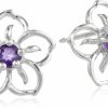 Amazon Essentials Amazon Essentials Sterling Silver Sky Flower Stud Earrings (Previously Amazon Collection) | Earrings