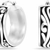 LeCalla Lecalla 925 Sterling Silver Filigree Earring Hoops For Women'S Small Click-Top Italian Boho Filigree Hoops Earring For Women | Earrings