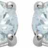 Amazon Essentials Amazon Essentials Sterling Silver Round Birthstone Stud Earrings | Earrings