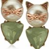 Betsey Johnson Betsey Johnson Cat Stud Earrings | Earrings