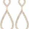 Legitta Legitta Rhinestone Teardrop Dangle Earrings Sparkly Wedding Jewelry | Earrings