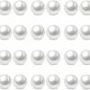 Charisma Charisma 8Mm Composite Pearl Earrings Round Ball Pearls Stud Earrings Hypoallergenic 12 Pairs Imitation Pearl Earrings Set For Girls Women | Earrings