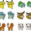 Bioworld Pokemon Earrings Fashion Jewelry Enamel Character Stud Earrings Set 6 Pack | Earrings