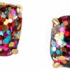 Kate Spade New York Kate Spade New York Mini Small Square Studs Earrings Multi Glitter One Size | Earrings