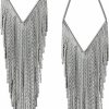 GUESS Guess Basic Fringe Linear Drop Earrings | Earrings