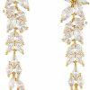 SWEETV Sweetv Marquise Cubic Zirconia Wedding Earrings For Women Brides, Crystal Chandelier Bridal Drop Earrings For Prom Pageant | Earrings