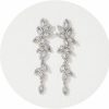 SWEETV Sweetv Wedding Bridal Chandelier Earrings For Brides Bridesmaids, Crystal Rhinestone Long Drop Dangle Earrings For Women | Earrings