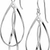 Milla Milla Teardrop Earrings - Designer Silver Statement Earrings Or Gold Dangle Earrings For Women Trendy Upscale Dangly Earrings | Earrings