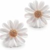 Kate Spade New York Kate Spade New York Women'S Into The Bloom Studs, White, One Size | Earrings