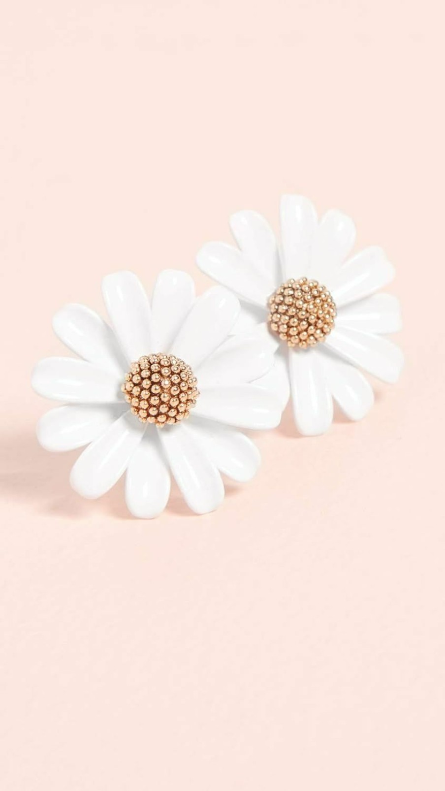 Kate Spade New York Kate Spade New York Women'S Into The Bloom Studs, White, One Size | Earrings