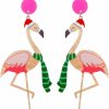 Ymimanchil Flamingo Earrings For Women Boho Tropical Bird Earrings Flamingo Drop Dangle Earrings Christmas Flamingo Earrings For Girls | Earrings