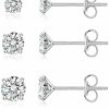 PRETOLE Pretole 8 Pairs Sterling Silver Stud Earrings For Women,14K Gold Plated Stud Earrings Set For Women Hypoallergenic Stud Earrings Cubic Zirconia Stud Earrings Small Stud Earrings For Girls Women | Earrings