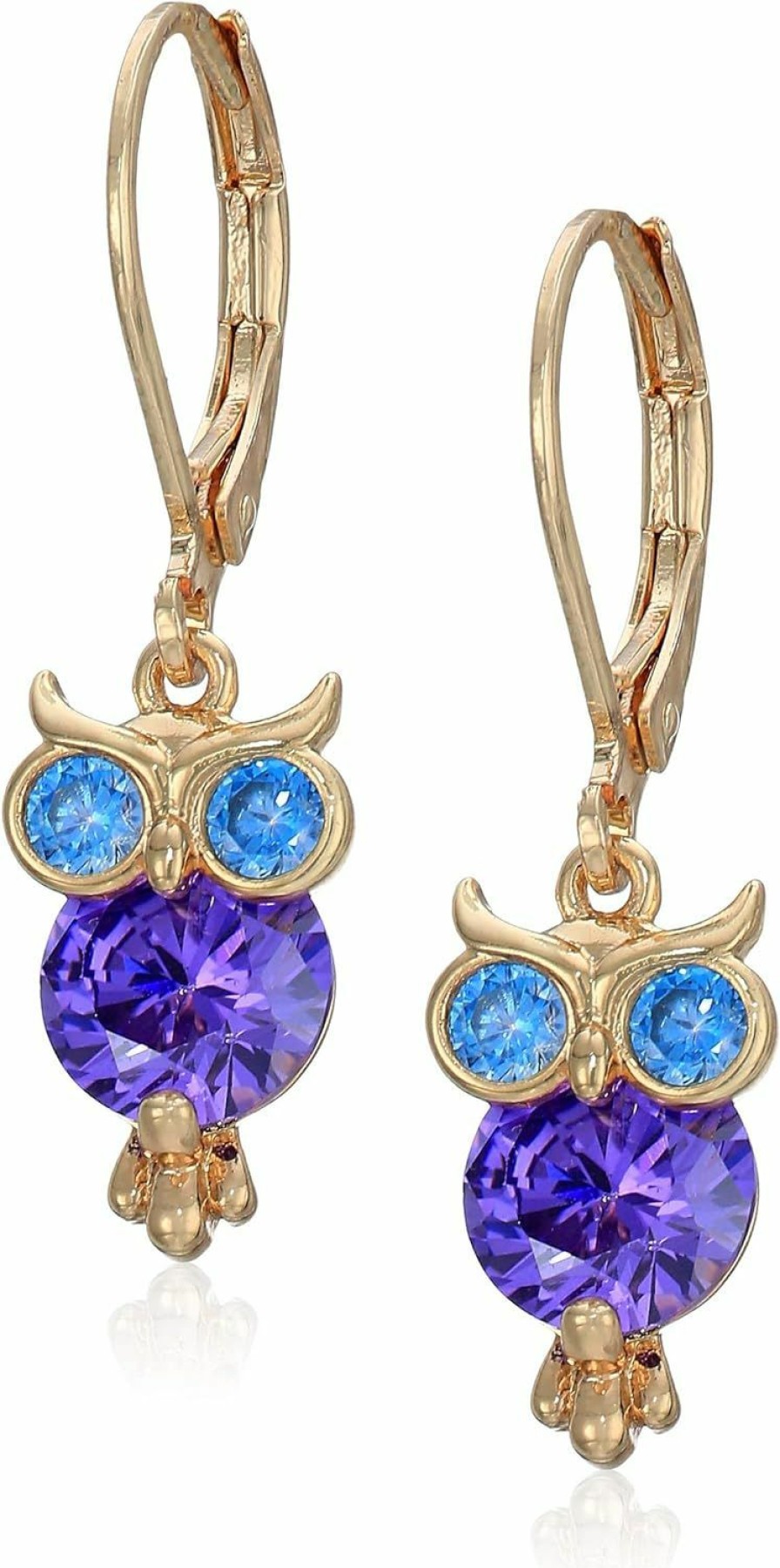 Betsey Johnson Betsey Johnson Pearl Critters Owl Drop Earrings | Earrings