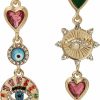 Betsey Johnson Betsey Johnson Womens Evil Eye Linear Earrings | Earrings