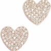 Kate Spade New York Kate Spade New York Pave Heart Stud Earrings | Earrings