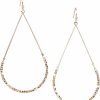 SPUNKYsoul Earrings Teardrop Hoop Dangle Drop With Seed Beads For Women | Earrings