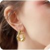 EASYHAUTE Teardrop Earring Set Dupes Lightweight Chunky Gold Hoop Earrings For Women, Hypoallergenic Earring Fashion Jewelry For Women Girls | Earrings