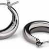 LILIE&WHITE Lilie&White Chunky Gold Hoop Earrings For Women Cute Fashion Hypoallergenic Earrings Minimalist Jewelry Gift | Earrings