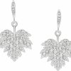 SWEETV Sweetv Cubic Zirconia Statement Earrings For Women, Silver Rhinestone Drop Dangle Earrings For Wedding Bridal Prom Formal Party Gifts, Frame Earrings Jewelry Collections | Earrings