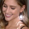 FlashingBlinkyLights Led Light Projecting Disco Ball Light Up Earrings For Women | Earrings