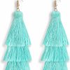 Jugalstar Jugalstar Colorful Tassel Earrings 3 Tier Layered Bohemian, Eardrop Big Dangle Drop Fashion Jewelry Earrings For Women Teen Girls Valentine Birthday Party Gift | Earrings