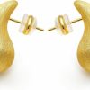 Lcherry Chunky Gold Hoop Earrings For Women Lightweight Teardrop Dupes Earrings 925 Sterling Silver Post Large Drop Earrings Gold Plated Waterdrop Earrings Trendy Jewelry For Women | Earrings