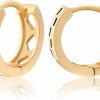 Haixoen 18K Gold Filled Checkered Hoop Earrings,Enamel Small Hoops Earrings For Women Hypoallergenic Earrings | Earrings