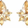 FENBORY Fenbory Vintage Rhinestone Earrings Fancy Crystal Cluster Drop Earrings Art Deco Earrings For Women Girls | Earrings