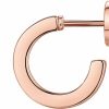 PAVOI Pavoi 14K Gold Plated Thin Square Edge Open Hoop Earrings For Women | Trendy Lightweight Open Hoops | Earrings