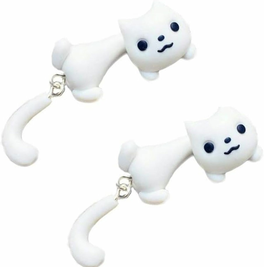 ZaH Zah Pair Of 925 Silver Earring Cartoon Animal Jewerly Gift Earring For Women, Men, Kids | Earrings