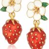 Kate Spade New York Kate Spade New York \"Strawberry Drop Earrings\" Picnic Perfect Strawberry Multi Drop Earrings | Earrings