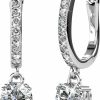 Cate & Chloe Cate & Chloe Mckenzie 18K White Gold Plated Dangle Earrings | Women'S Drop & Dangle Earrings With Crystals, Horseshoe Dangling Earrings, Silver Earrings For Women, Hypoallergenic Earrings Earring Set… | Earrings