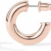 PAVOI Pavoi 14K Gold Plated Lightweight Chunky Open Hoops For Women | Trendy Gold Hoop Earrings | Earrings