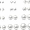 Charisma Charisma 4-12Mm Composite Round Ball Pearls Stud Hypoallergenic 12 Pairs Mixed Sizes Imitation Pearl Stainless Steel Earrings Set For Girls Women | Earrings