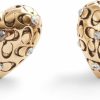 Amazon Coach Womens Signature Quilted Heart Stud Earrings | Earrings