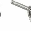 VIR JEWELS Vir Jewels 1/2 Cttw Black Diamond Stud Earrings 14K White Gold Round Push Backs Prong Set | Earrings