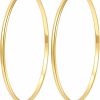 LOUMILEO Loumileo 925 Sterling Silver Hoop Earrings Big Silver Hoop Earrings Hypoallergenic Large Thin Hoop Earrings For Women Lightweight Silver Hoops Earrings For Women Girls (30/40/45/65/70Mm) | Earrings