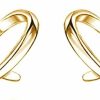 Reffeer Reffeer Solid 925 Sterling Silver Tiny Heart Stud Earrings For Women Girls Love Heart Stud Earrings | Earrings