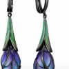 Santuzza Santuzza Sterling Silver Enamel Tulip Earrings For Women | Earrings