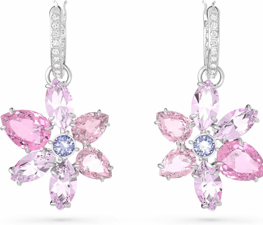 SWAROVSKI Swarovski Gema Flower Earrings Collection | Earrings