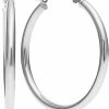 Art and Molly 14K Gold Hoop Earrings, 1\" Diameter | Earrings