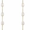 Trendlooks Trendlooks Irregular Freshwater Cultured Pearls Long Drop & Dangle Earrings 14K Gold Plated Pearl Tassel For Women (5 Pearls) | Earrings