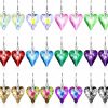 Yaomiao 12 Pairs Dangle Earrings Set Earrings For Women Multipack Crystal Earrings Drop Crystal Earrings Rainbow Earrings | Earrings